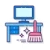Office clean icon
